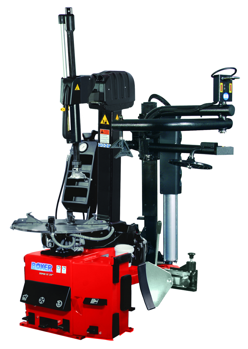Super LX 24 GT Pneumatic tiltback tyre changers for